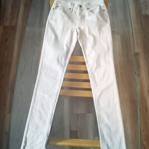 Eileen Fisher Women's White Skinny Jeans